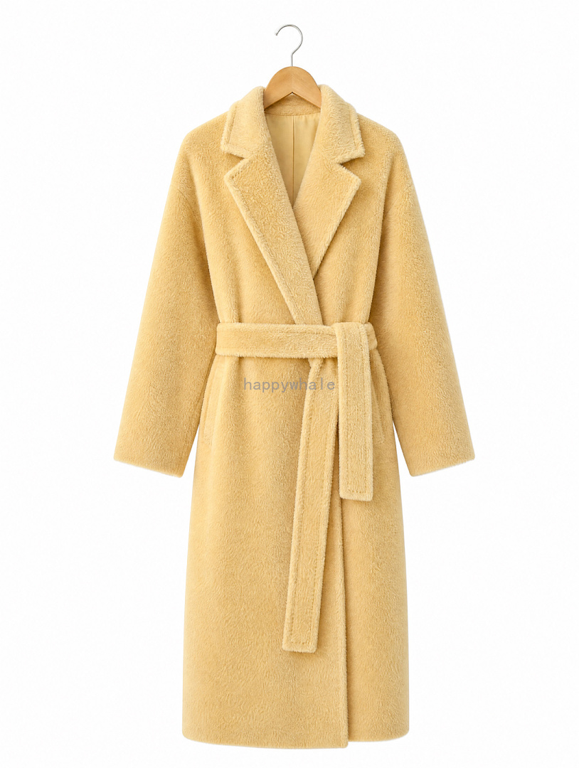 Women's Belted Teddy Coat