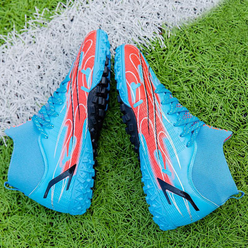 High-Top Turf Soccer Shoes