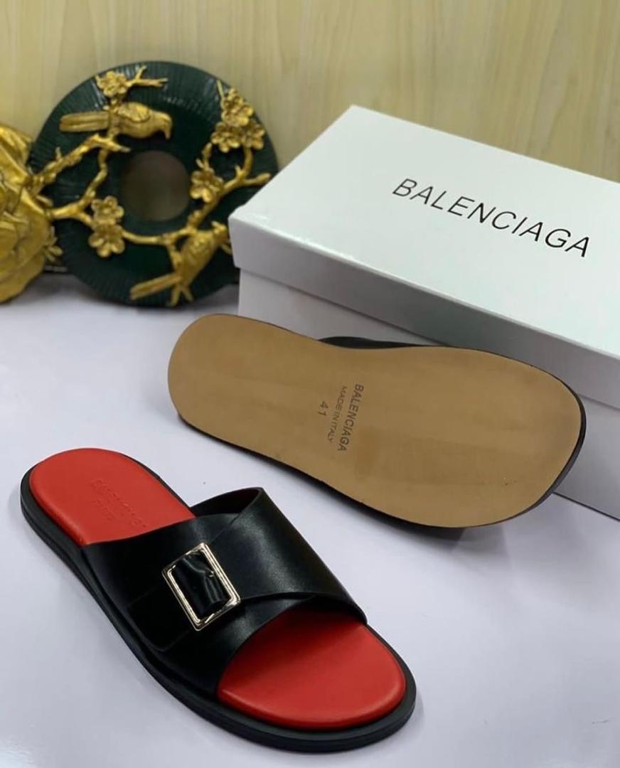 Balenciaga Buckle Slide Sandals