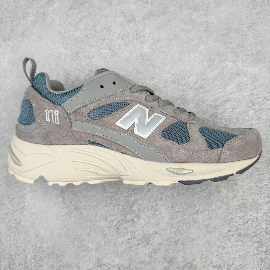 New Balance 878 Gray Mesh Sneakers