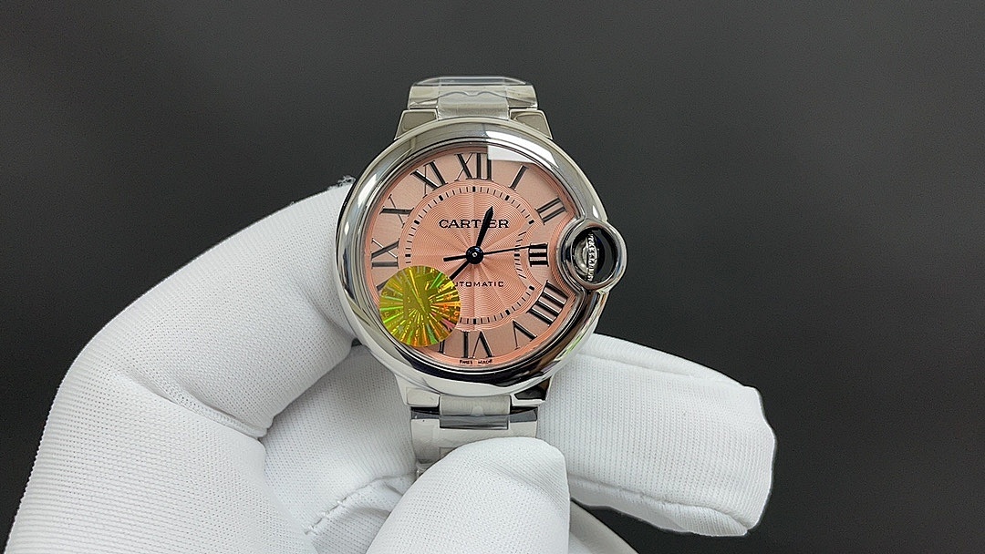 Cartier Automatic Steel Wristwatch