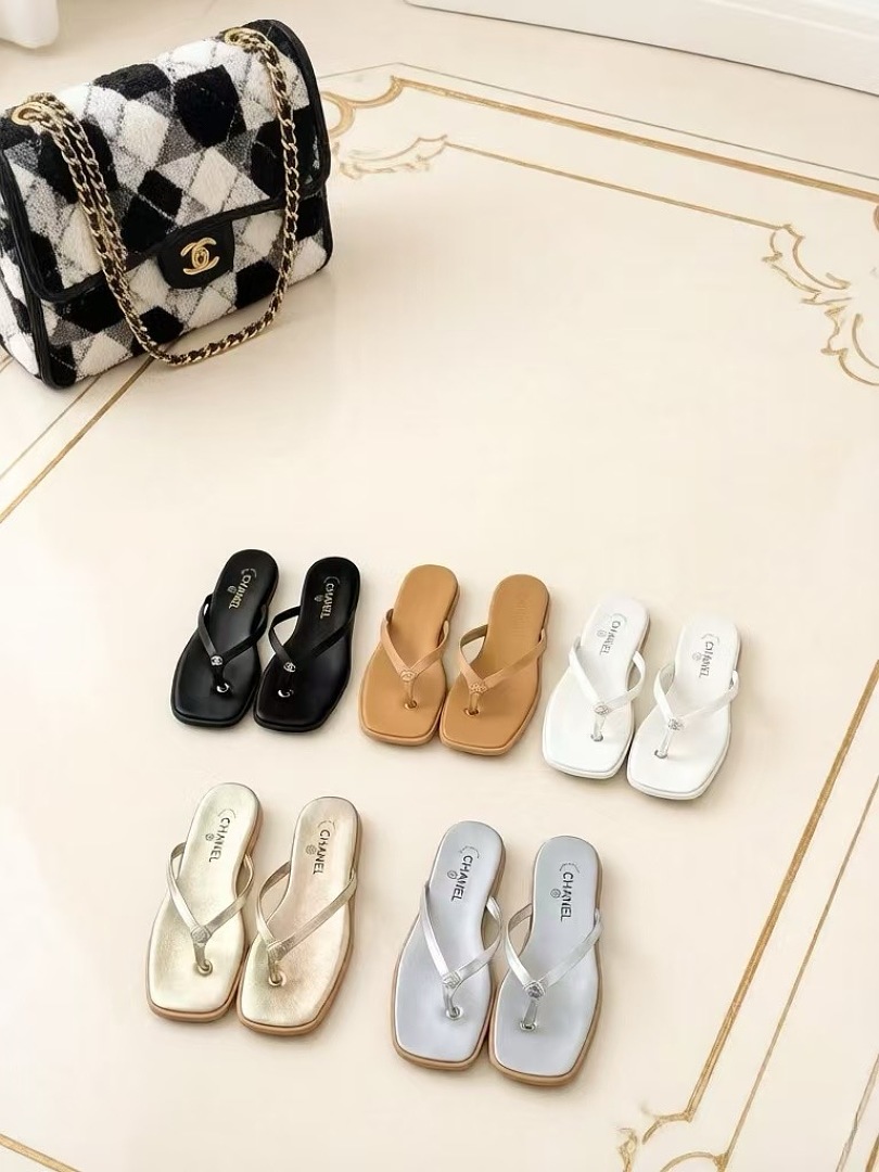Women's Square Toe Thong Sandals