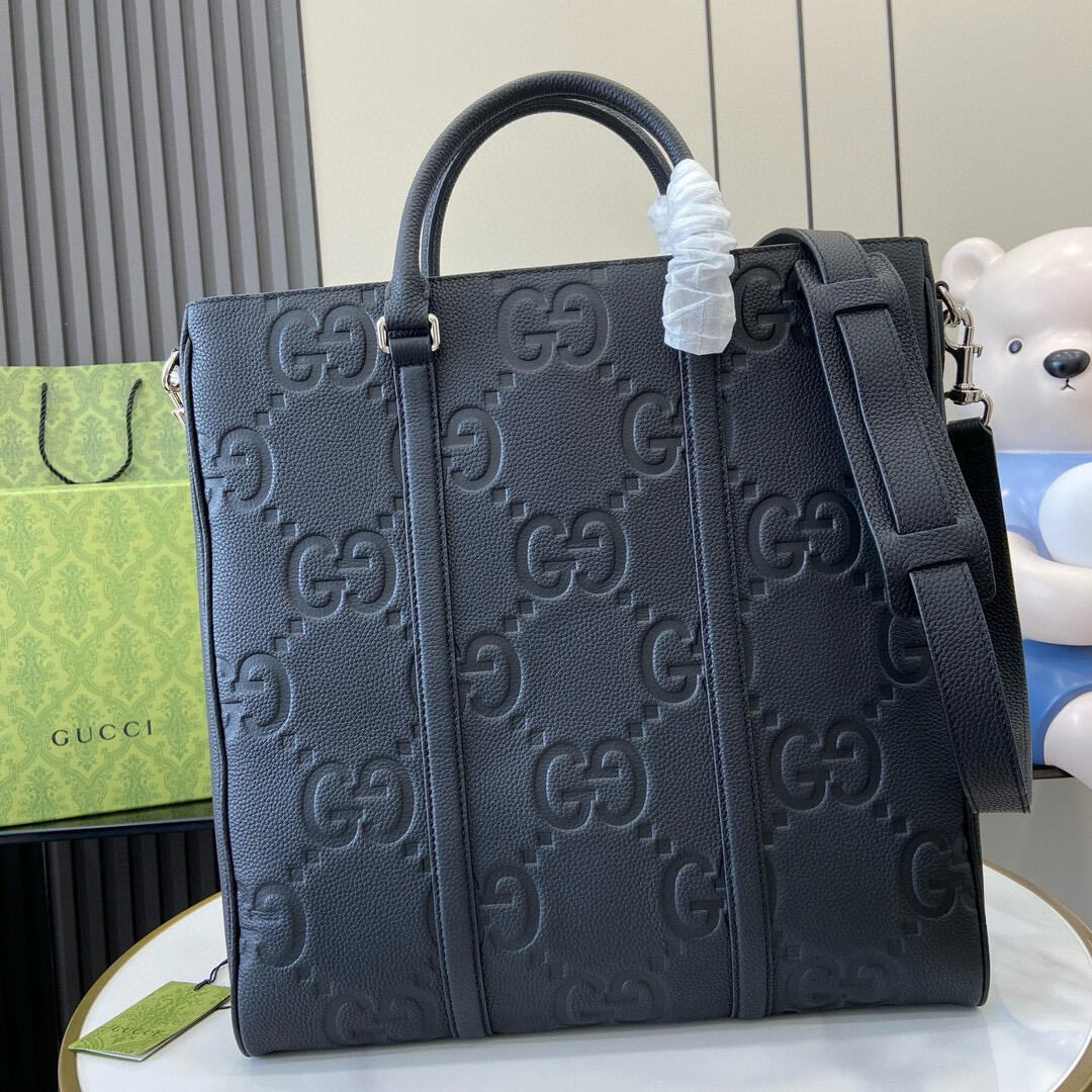 Gucci Embossed GG Tote Bag
