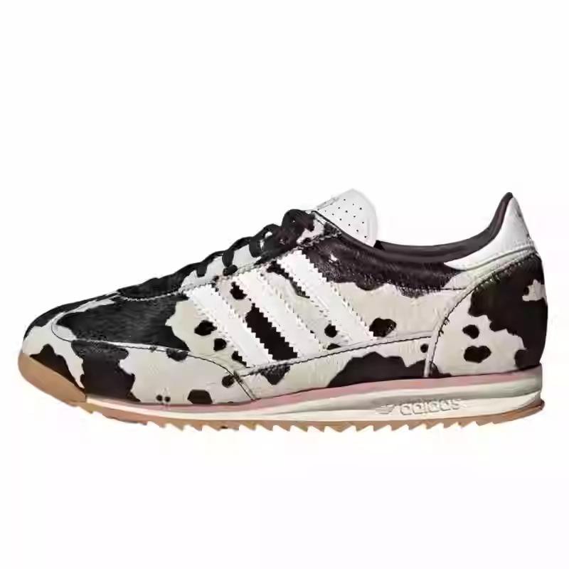 adidas Cow-Print Low-Top Sneaker
