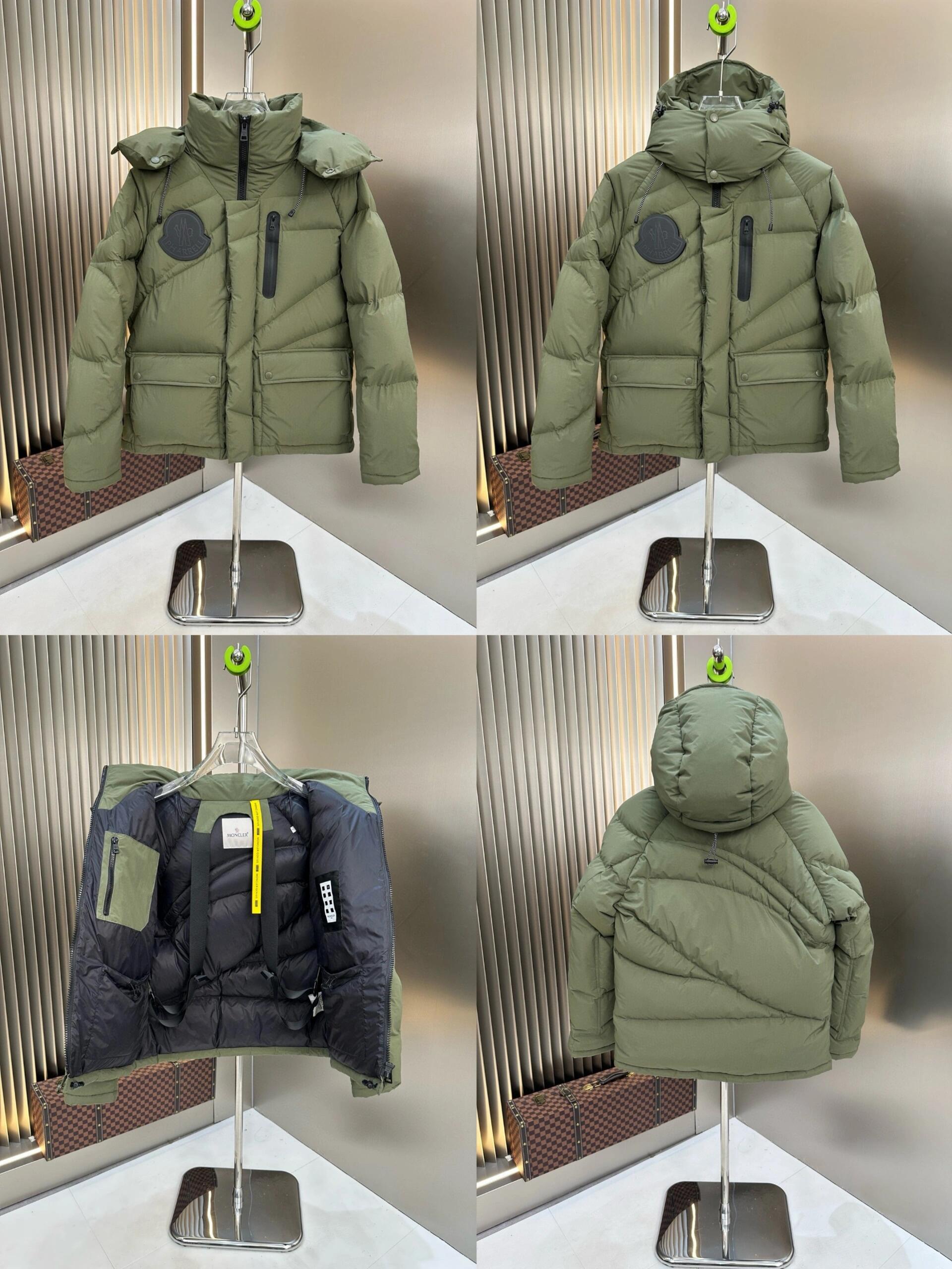 Moncler Hooded Utility Puffer Jacket
