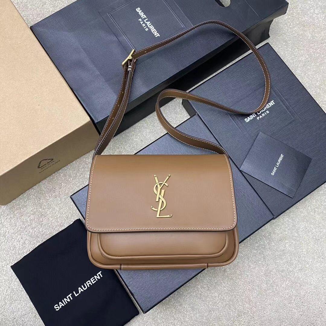 Saint Laurent Structured Flap Shoulder Bag