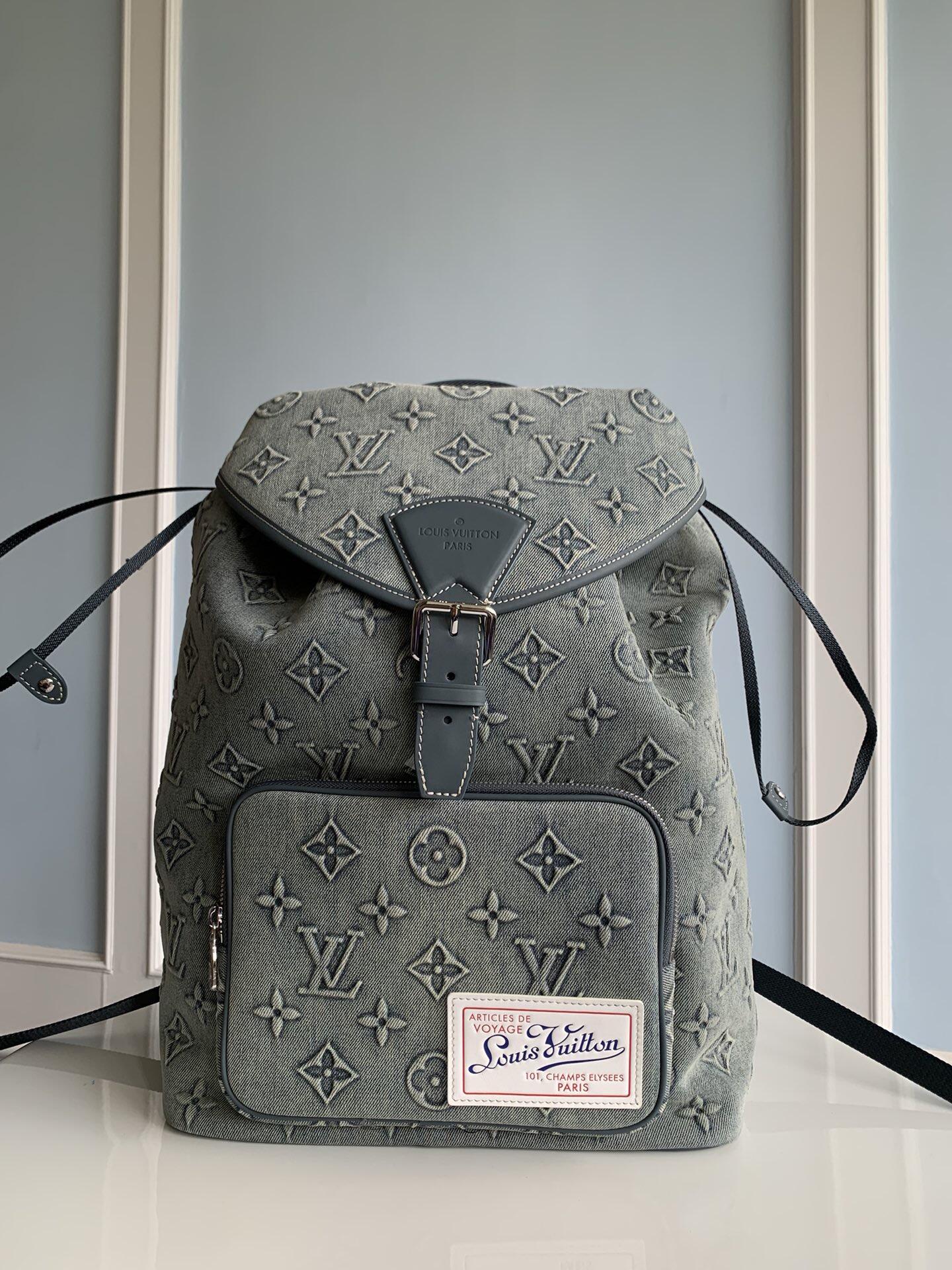 Louis Vuitton Monogram Drawstring Backpack