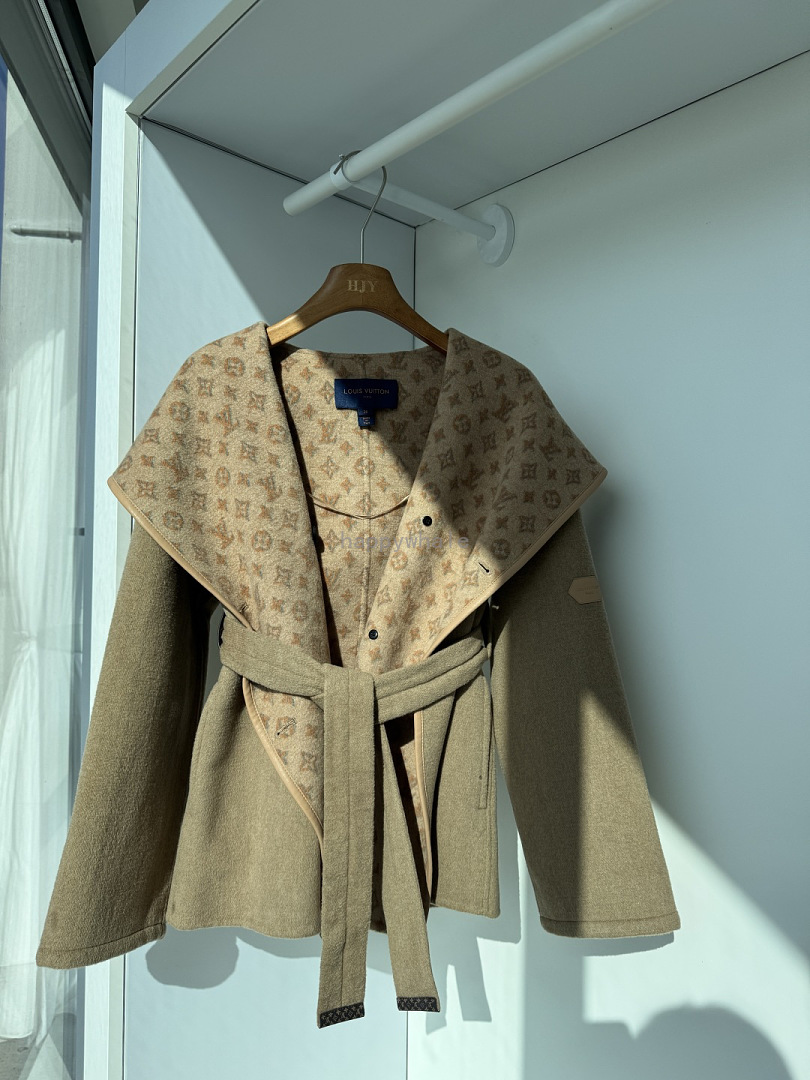 Louis Vuitton Monogram Wrap Jacket