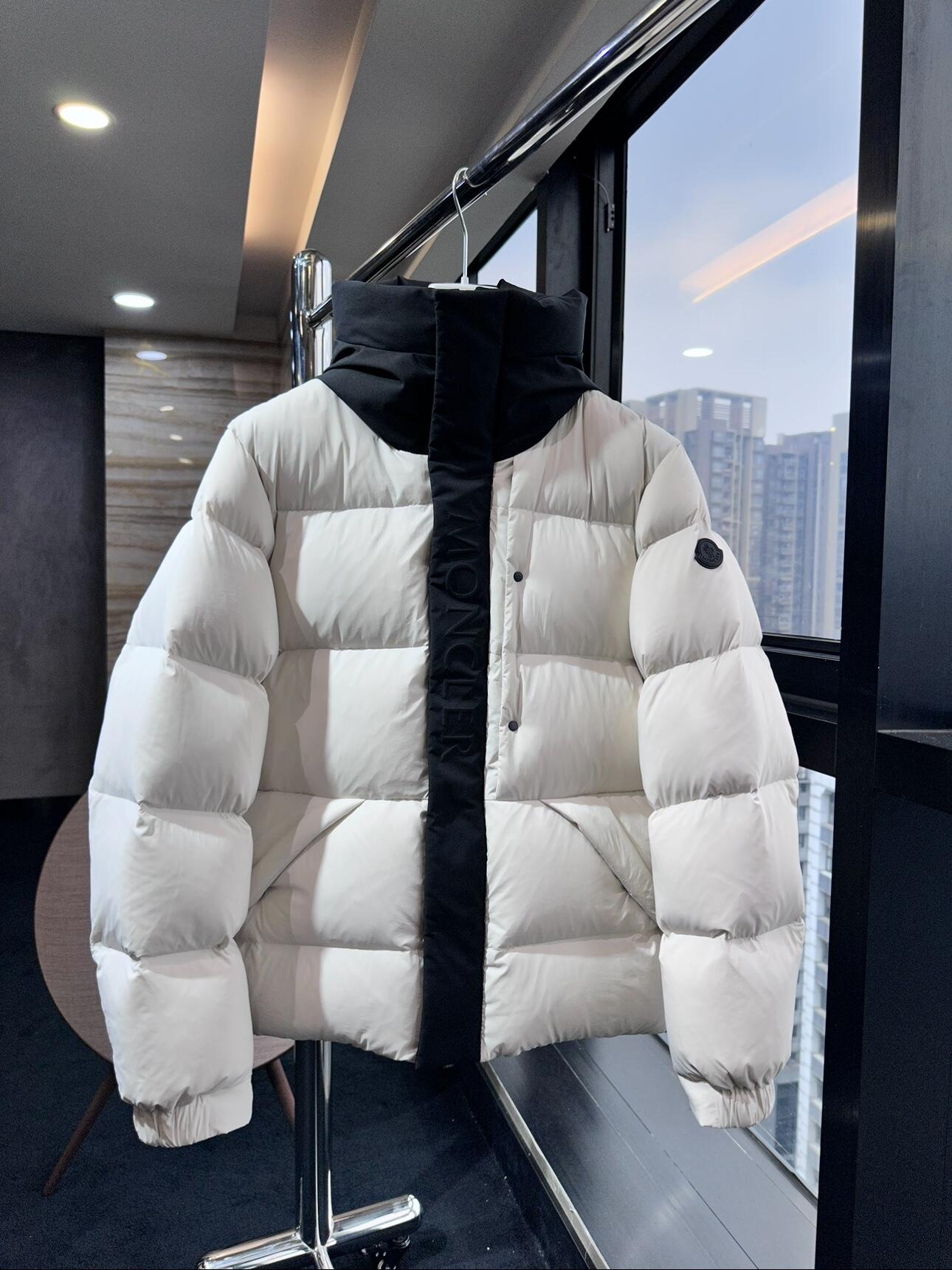 Moncler Two-Tone Puffer Jacket
