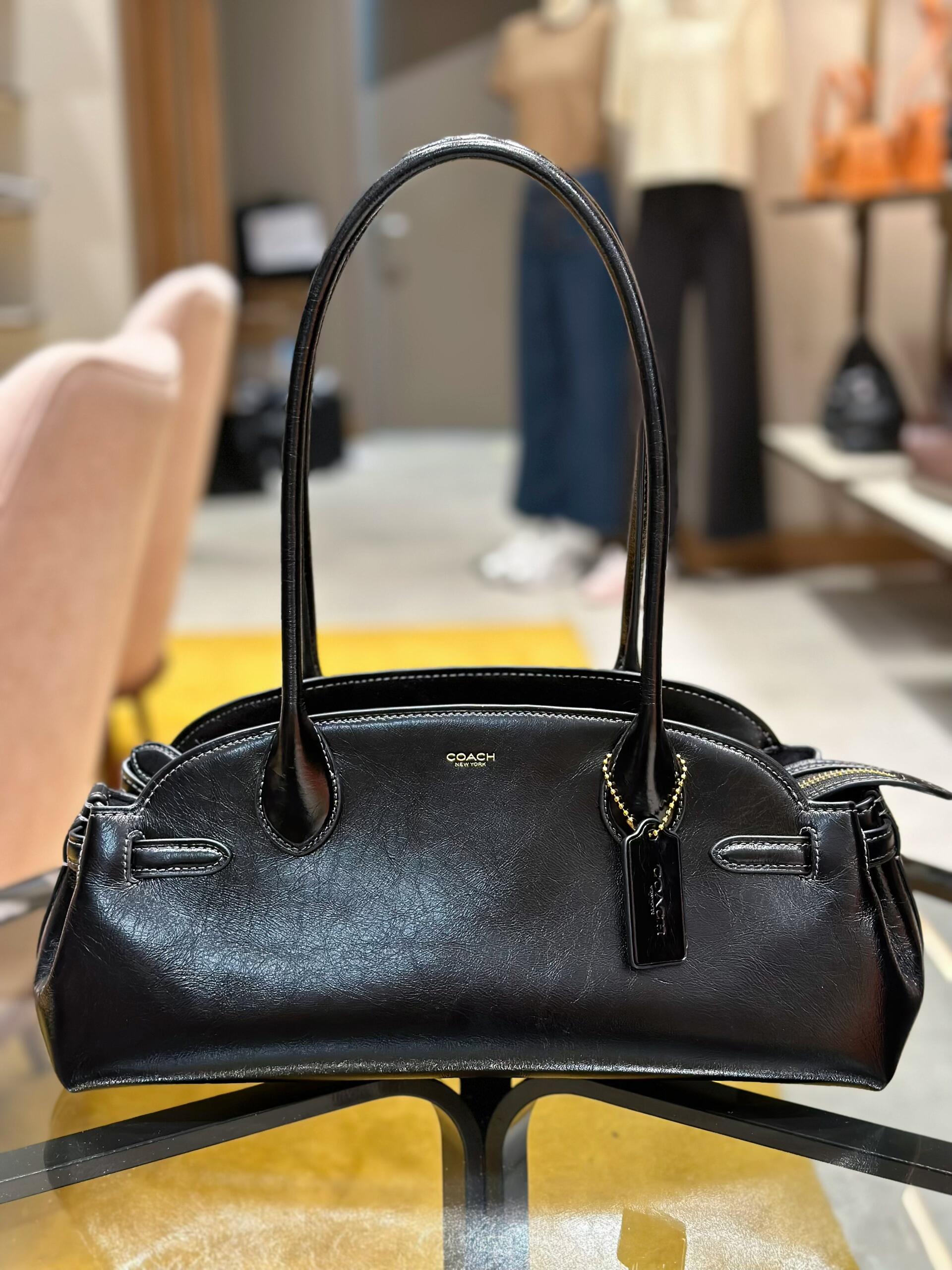 COACH Black Satchel