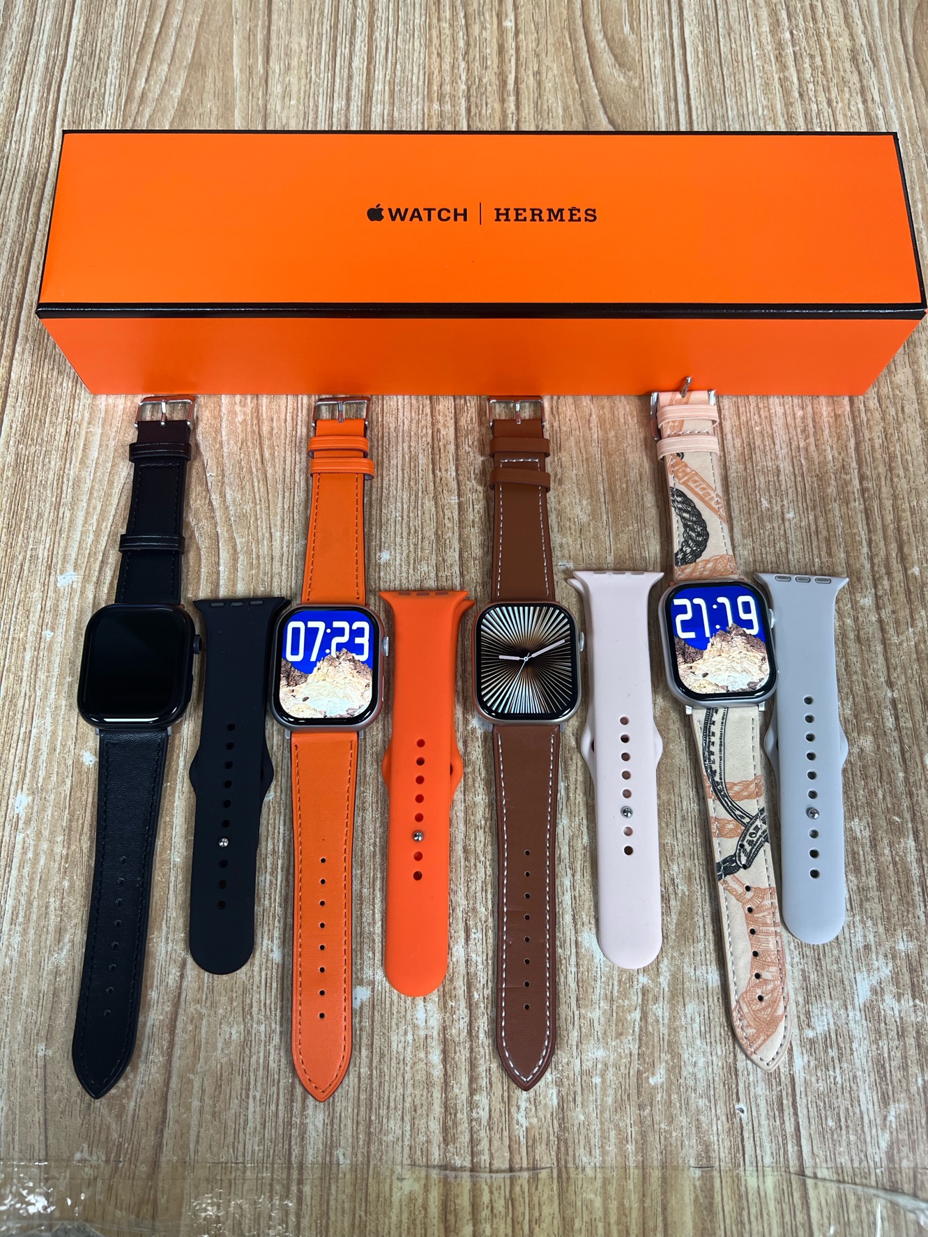 Apple Watch Hermès-Style Smartwatch Set
