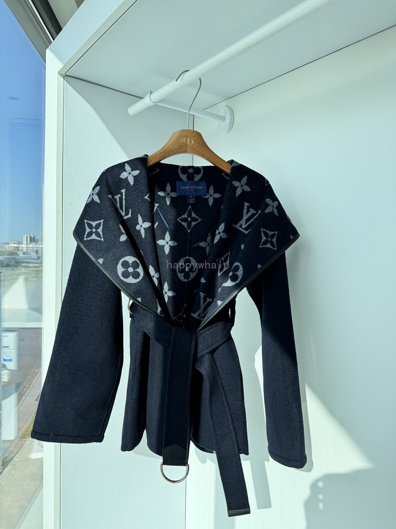 Louis Vuitton Monogram Wrap Jacket