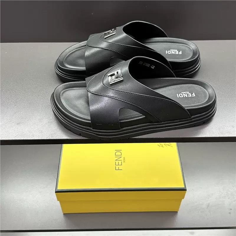 FENDI Roma Crossover Slide Sandals