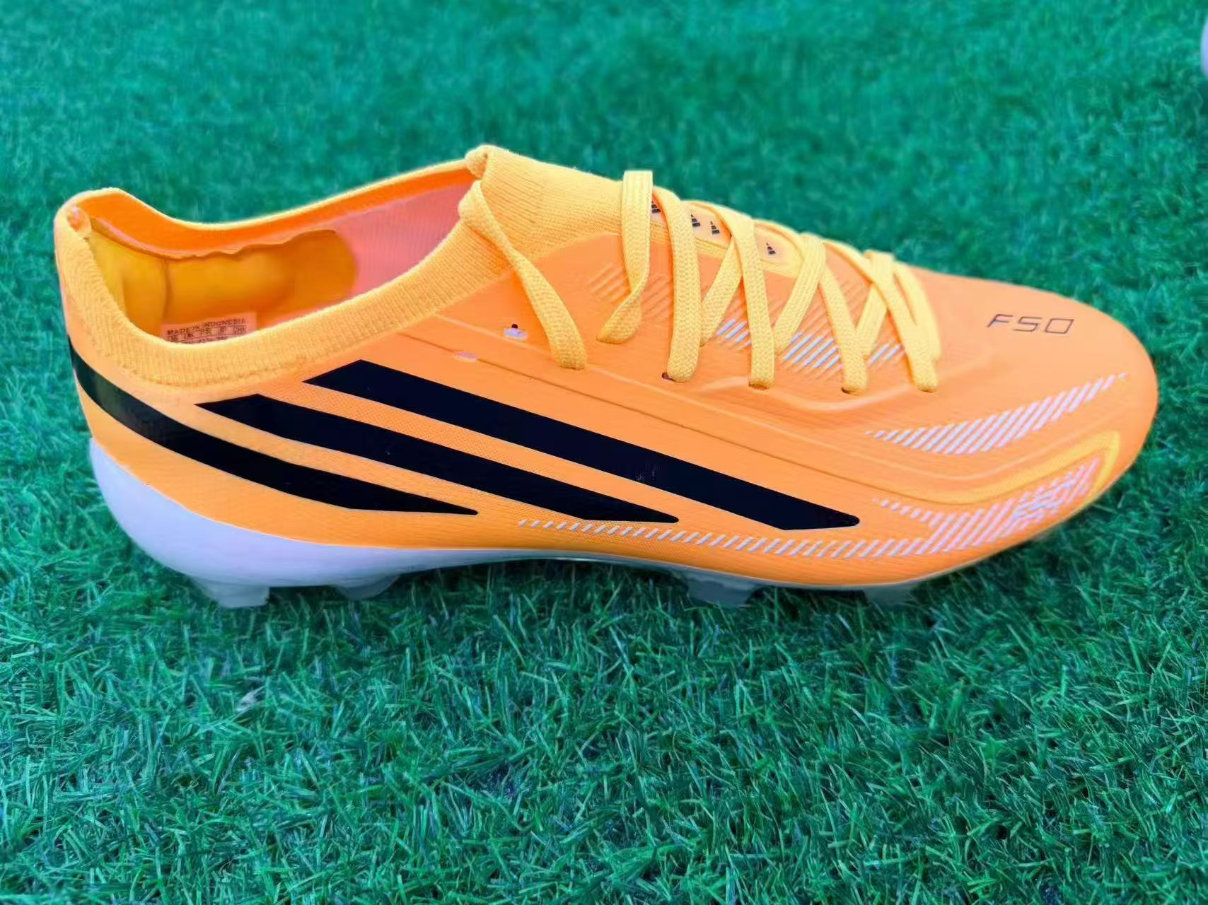 F50 Orange Soccer Cleat