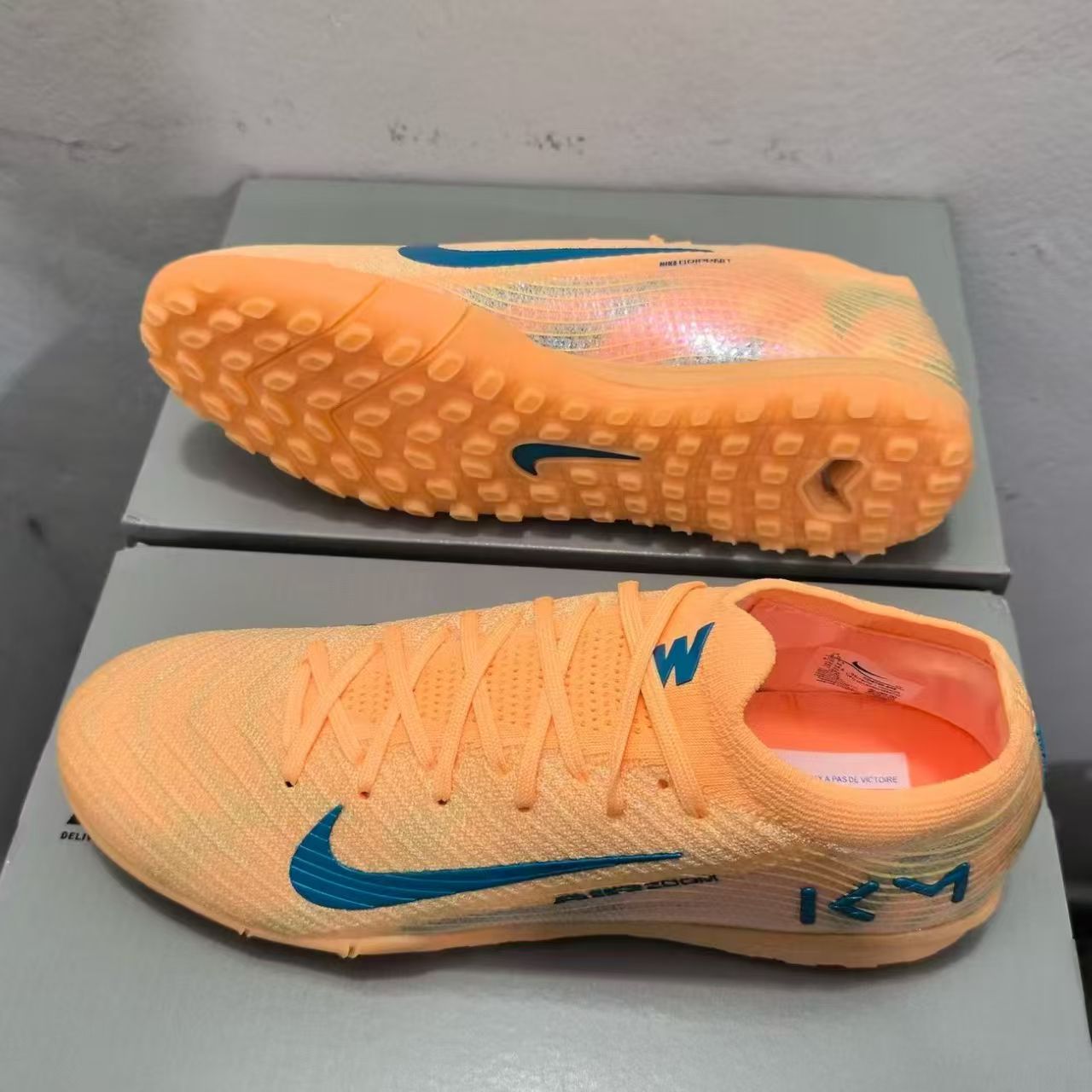 Nike Mercurial Orange Turf Shoes