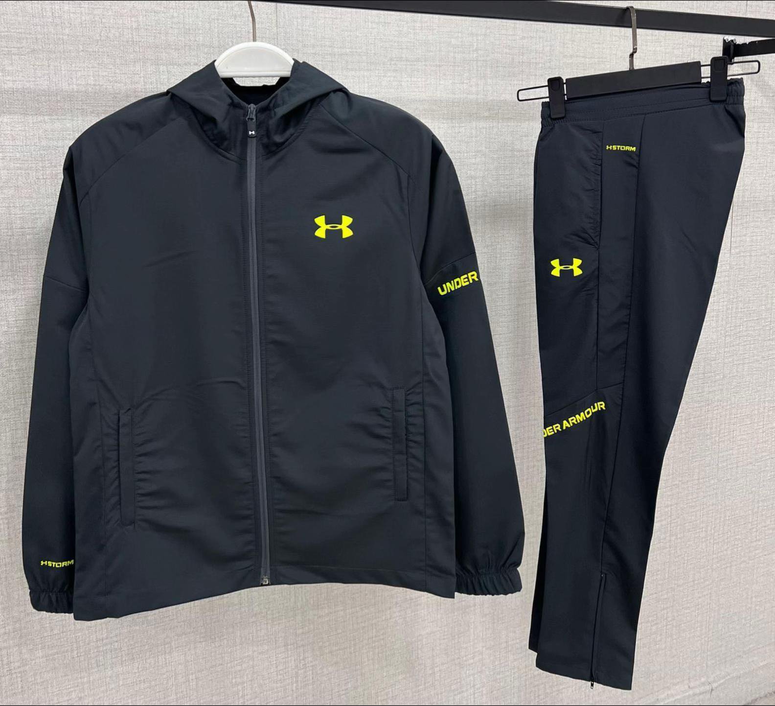 Under Armour Black Hooded Tracksuit