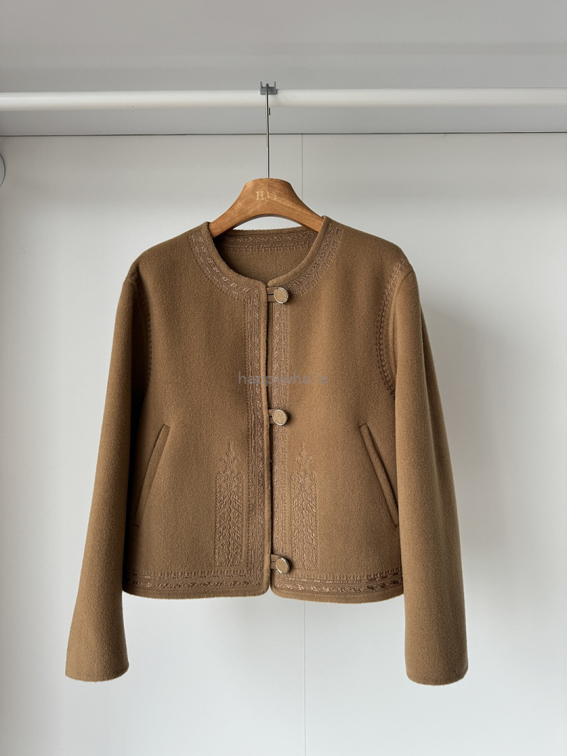 Women's Embroidered Cropped Jacket