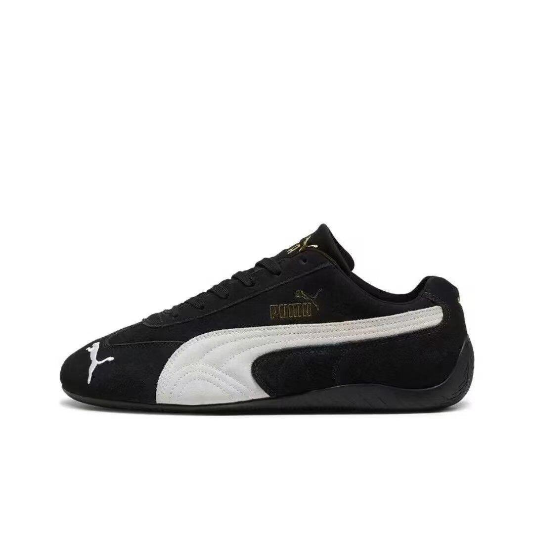 PUMA Low-Top Sneakers - Black and White