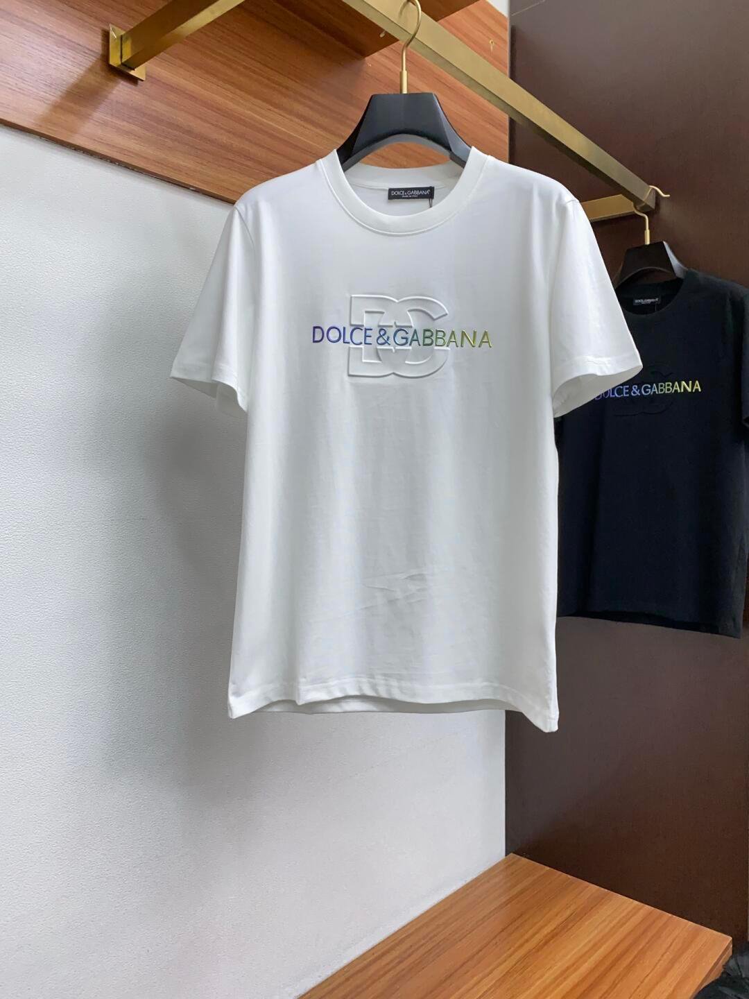 Dolce & Gabbana Embossed DG Logo T-Shirt