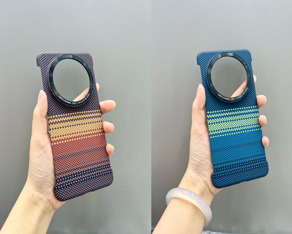 Woven Circular Camera Phone Case