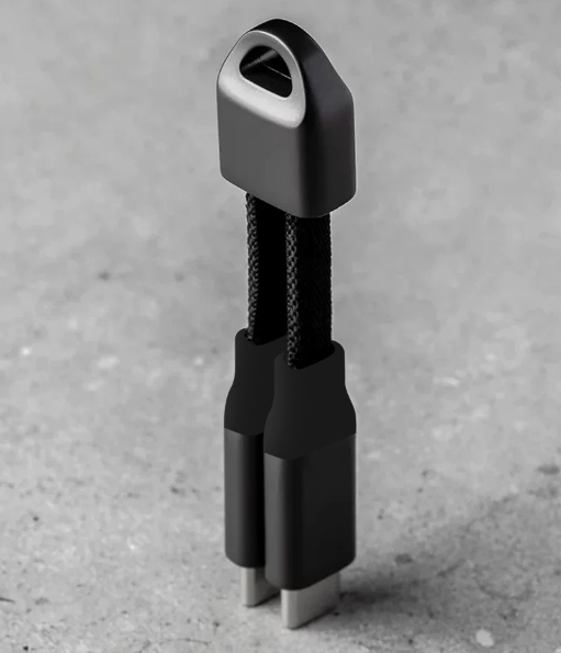 F287 Magnetic Keychain Fast-Charging Cable