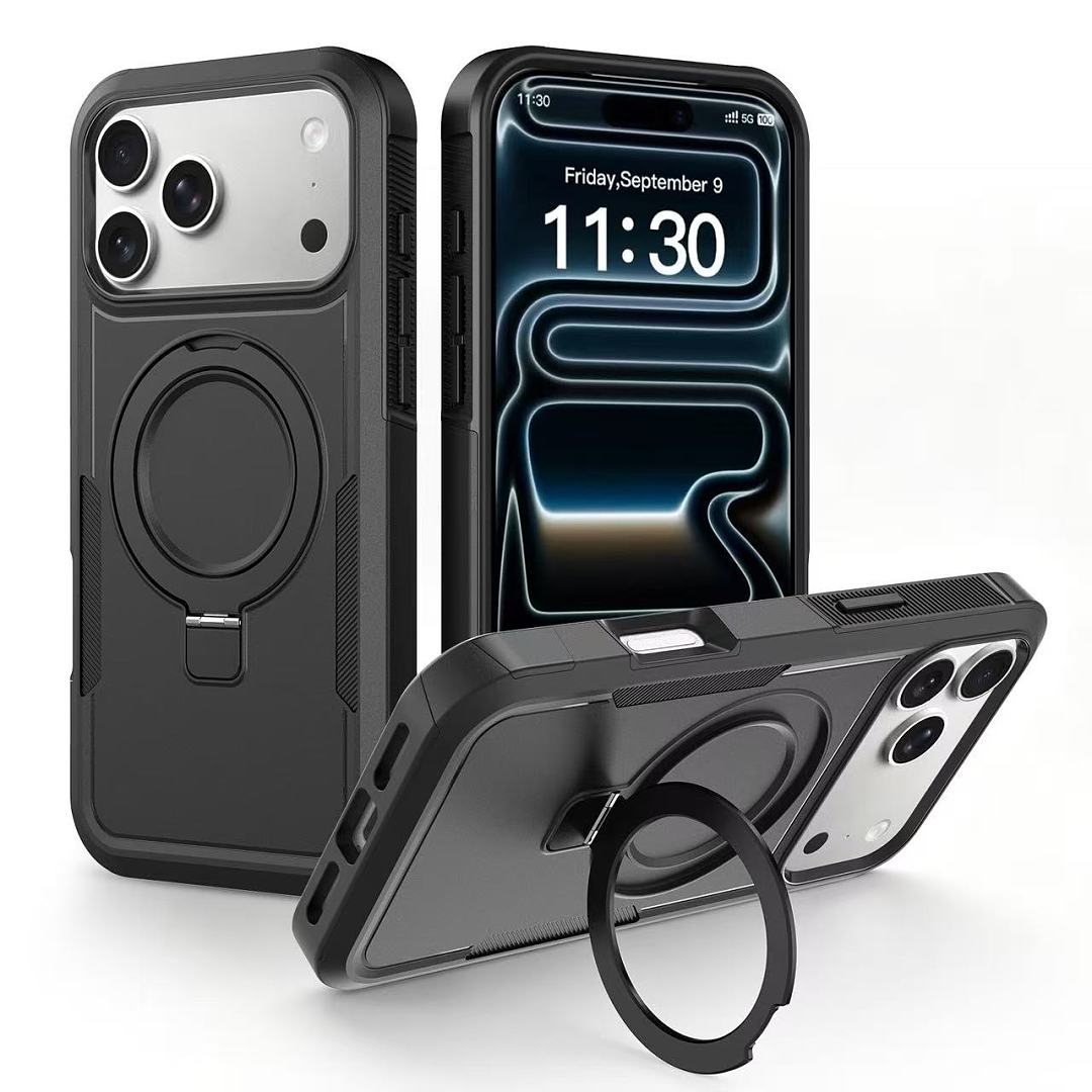 Magnetic Ring Stand Phone Case