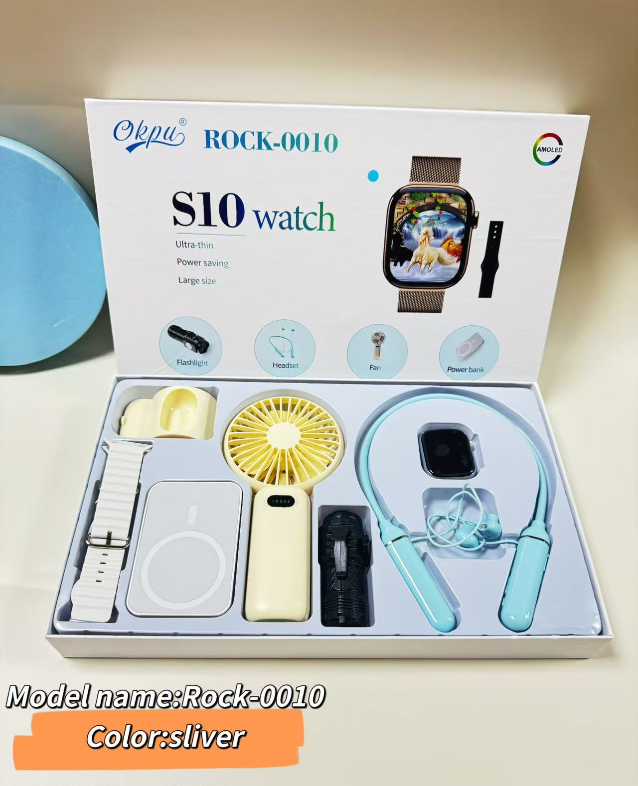 ROCK-0010 S10 Smartwatch Accessory Set