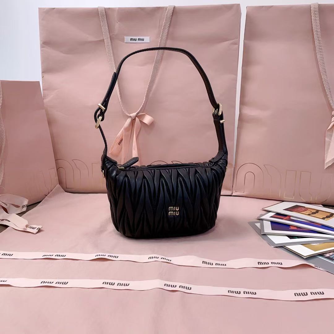Miu Miu Matelassé Shoulder Bag