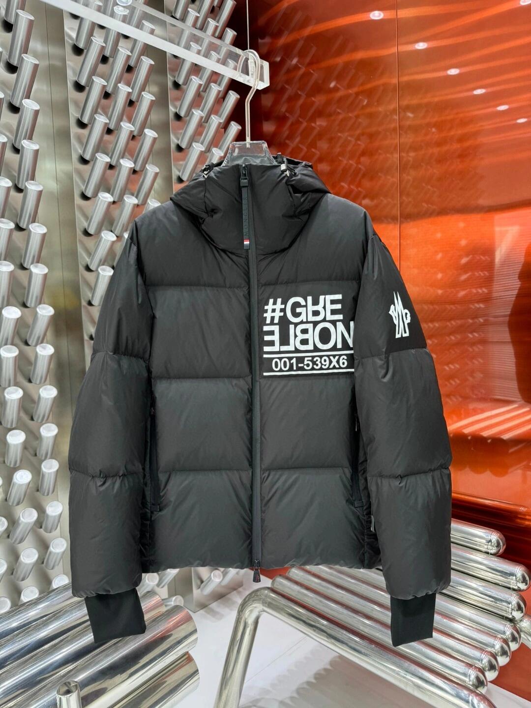 MONCLER Grenoble Graphic Hooded Puffer Jacket