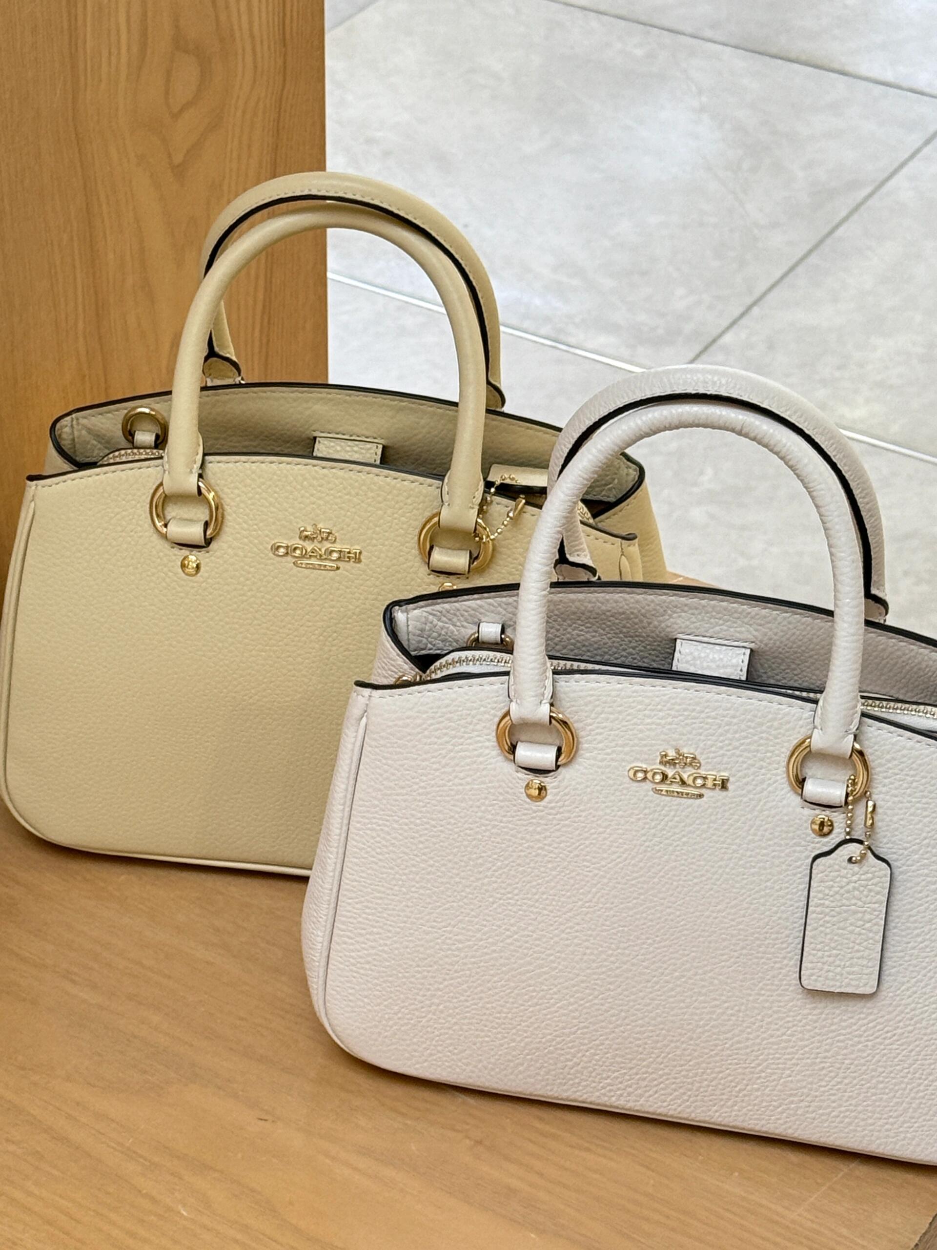 COACH Structured Top-Handle Bag