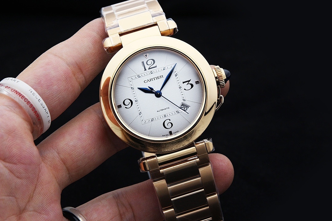 Cartier Automatic Gold-Tone Wristwatch