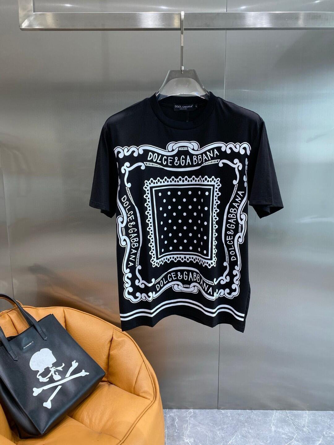 Dolce & Gabbana Bandana Print T-Shirt