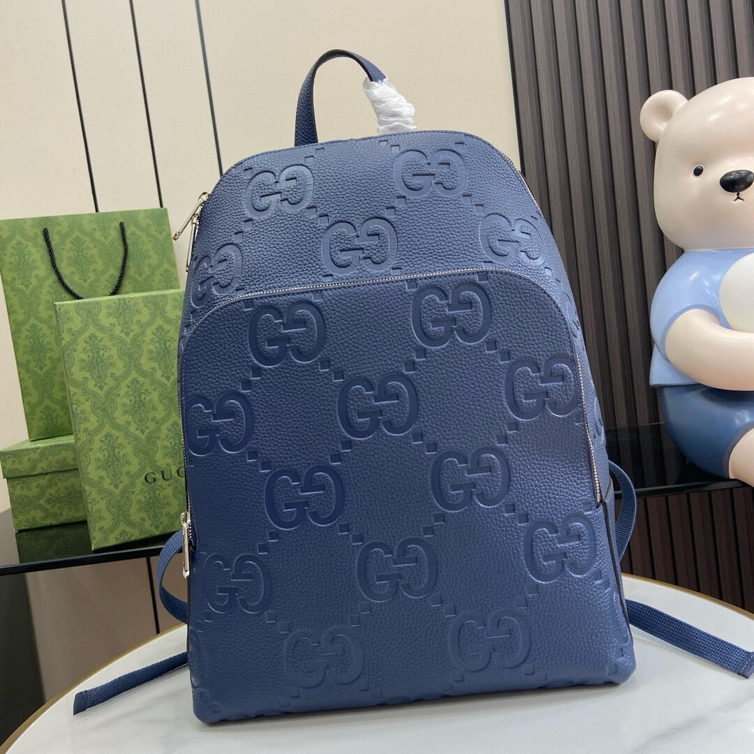Gucci Embossed GG Backpack