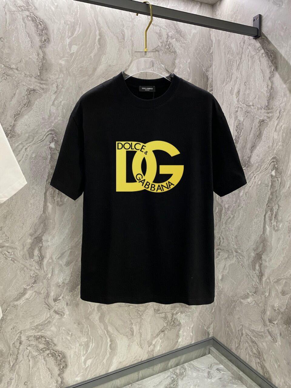 Dolce & Gabbana Yellow DG Logo T-Shirt