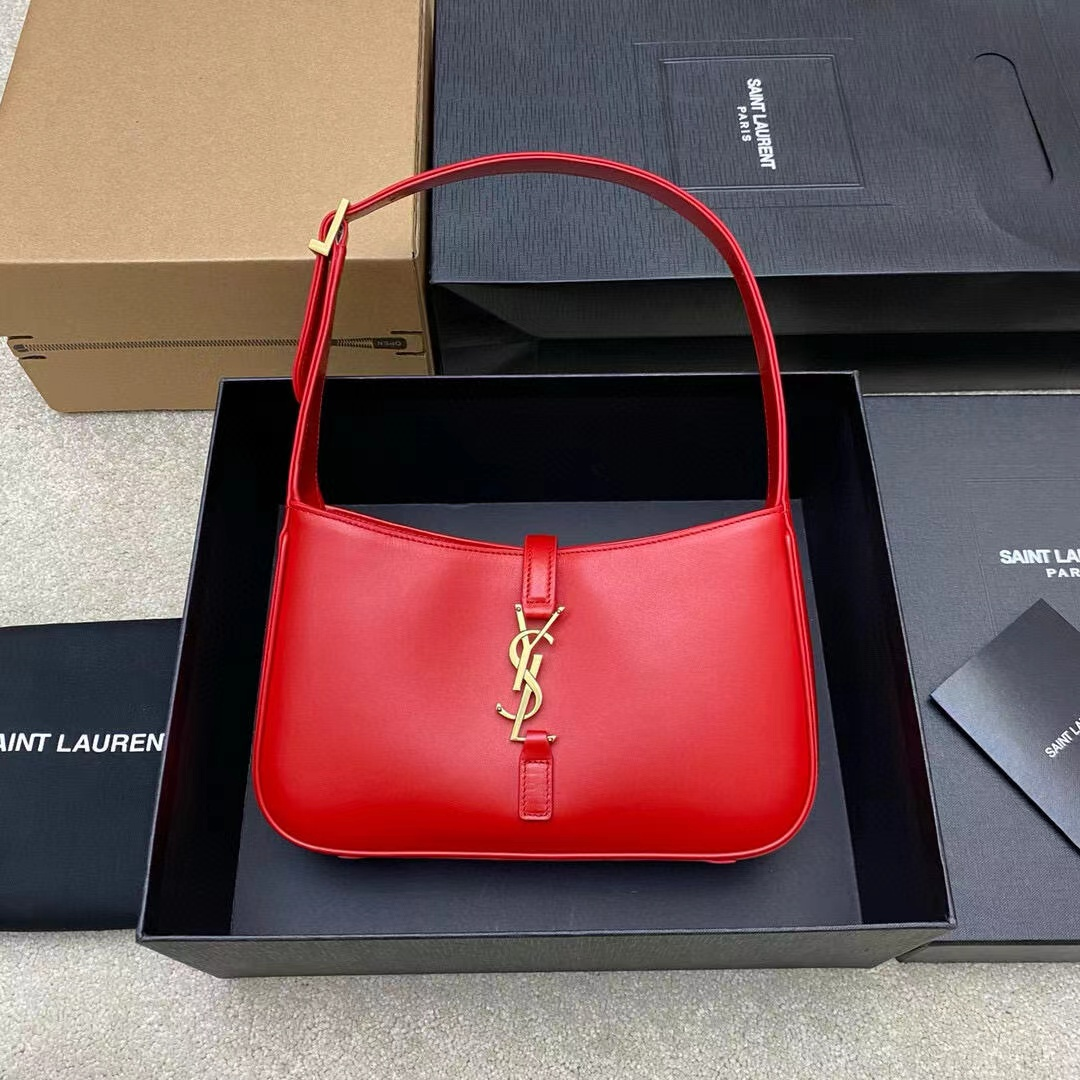 Saint Laurent Red Shoulder Bag