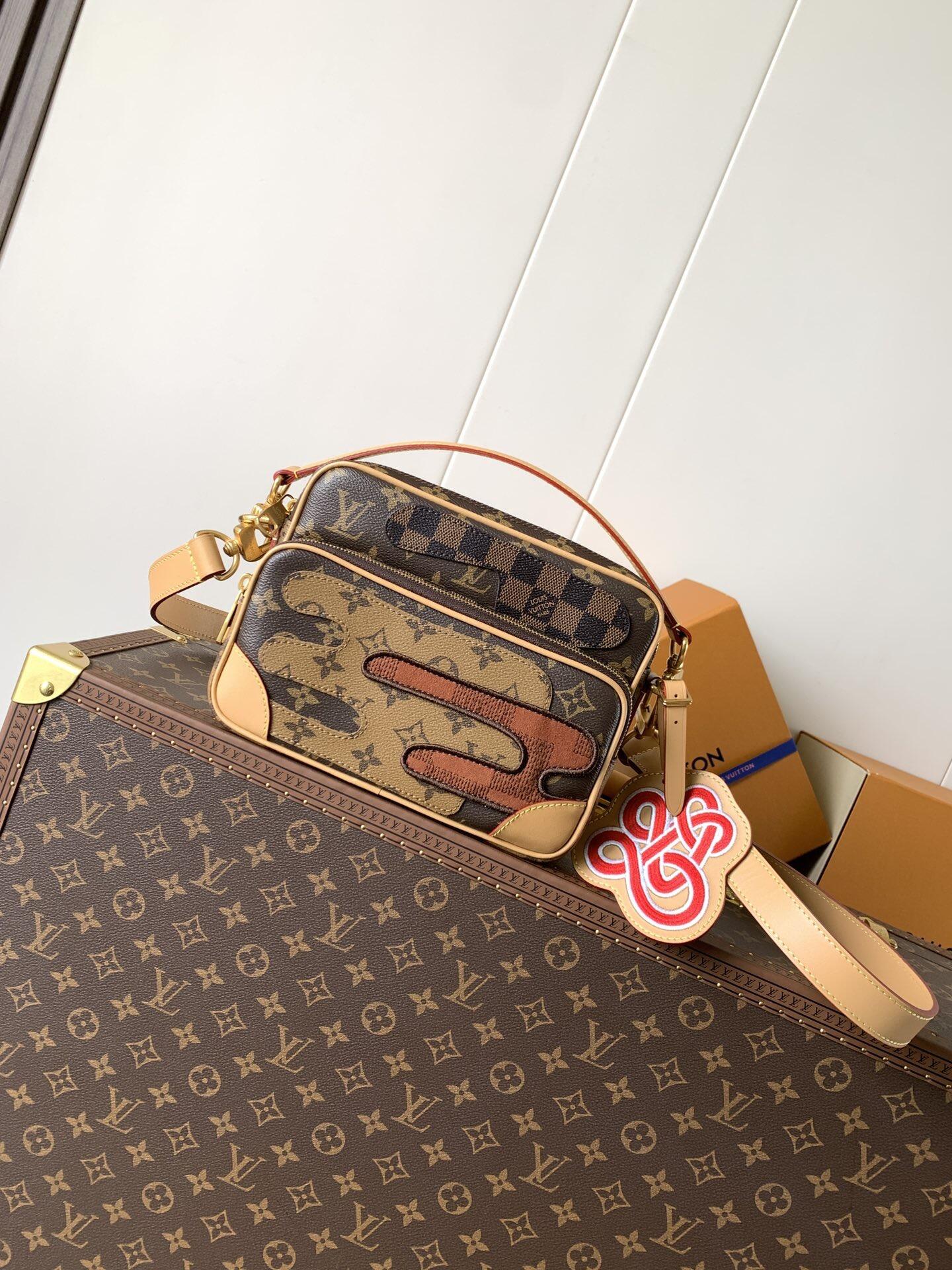 Louis Vuitton Patchwork Camera Crossbody Bag