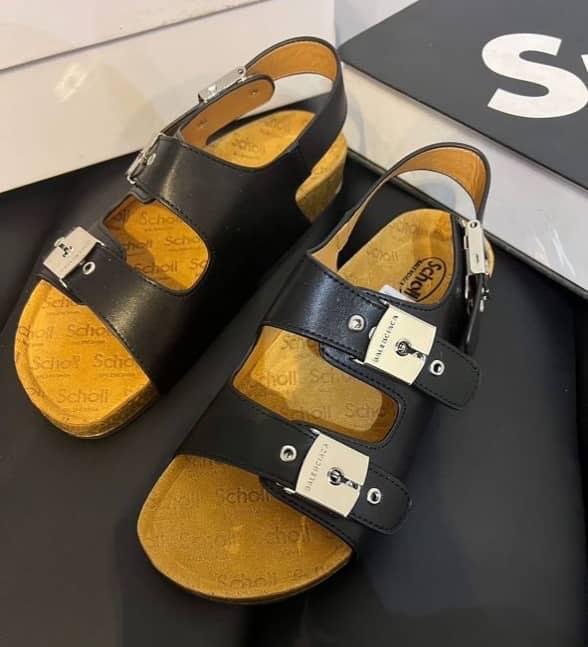Scholl Slingback Footbed Sandals