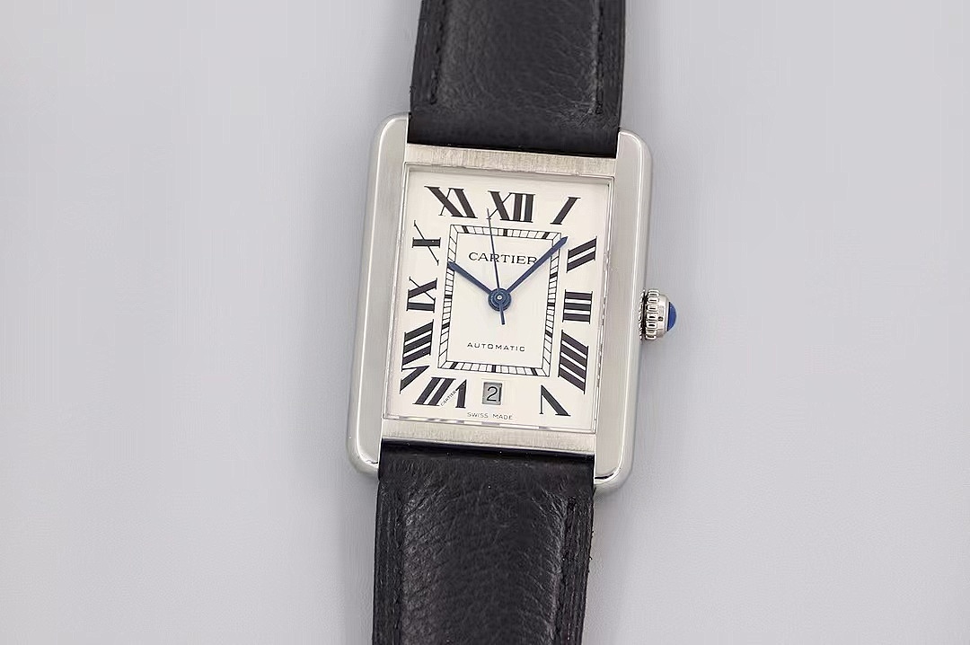 Cartier Automatic Rectangular Wristwatch