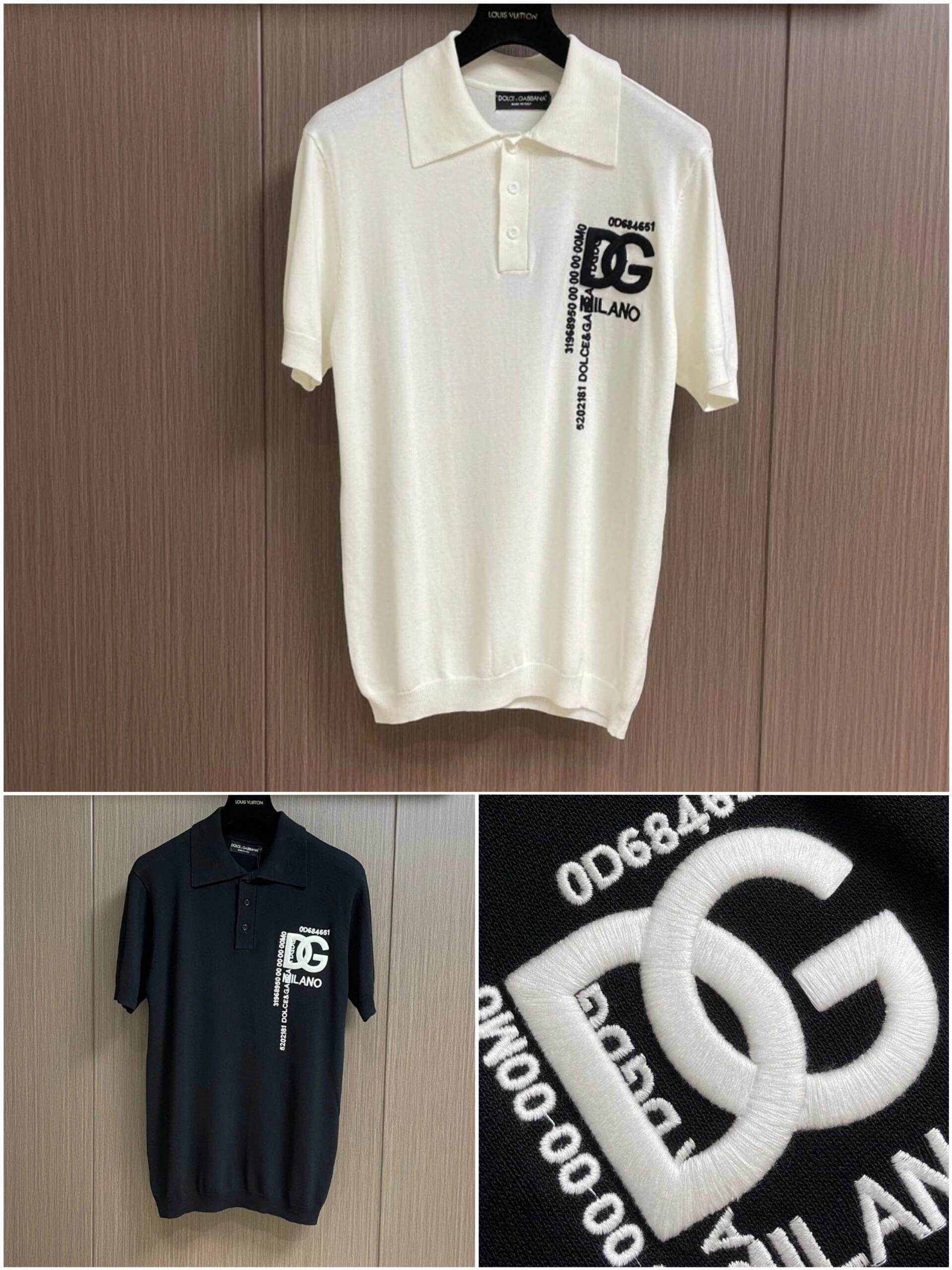 Dolce & Gabbana Embroidered Logo Polo Shirt