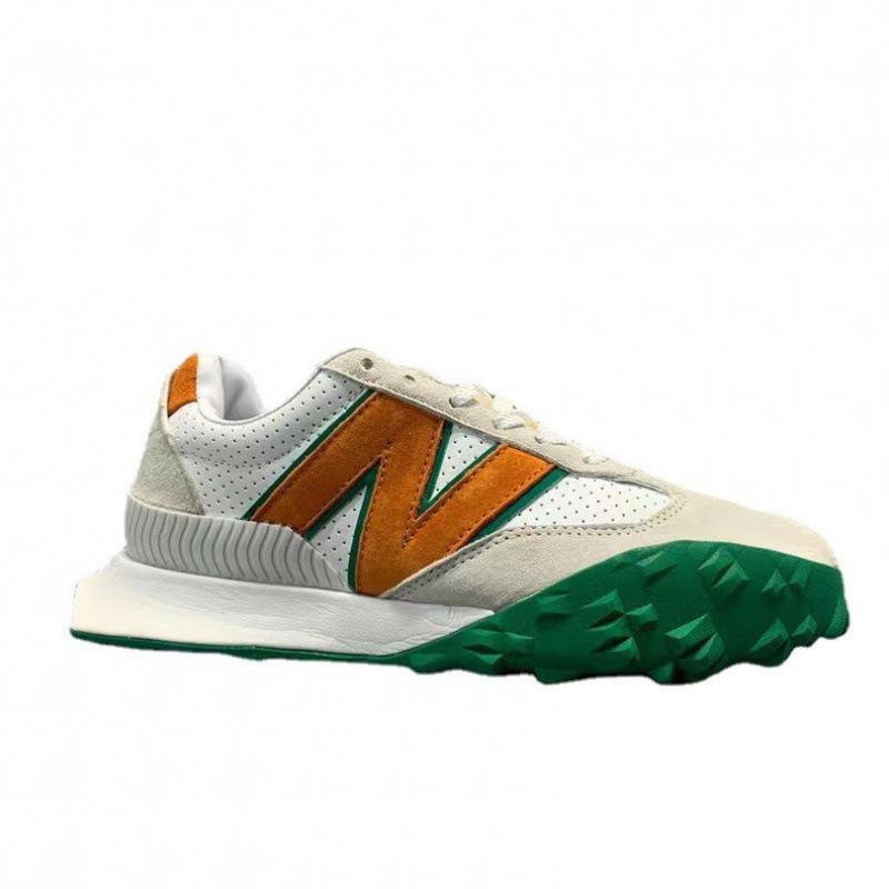 New Balance Trail-Inspired Sneaker - White/Orange/Green