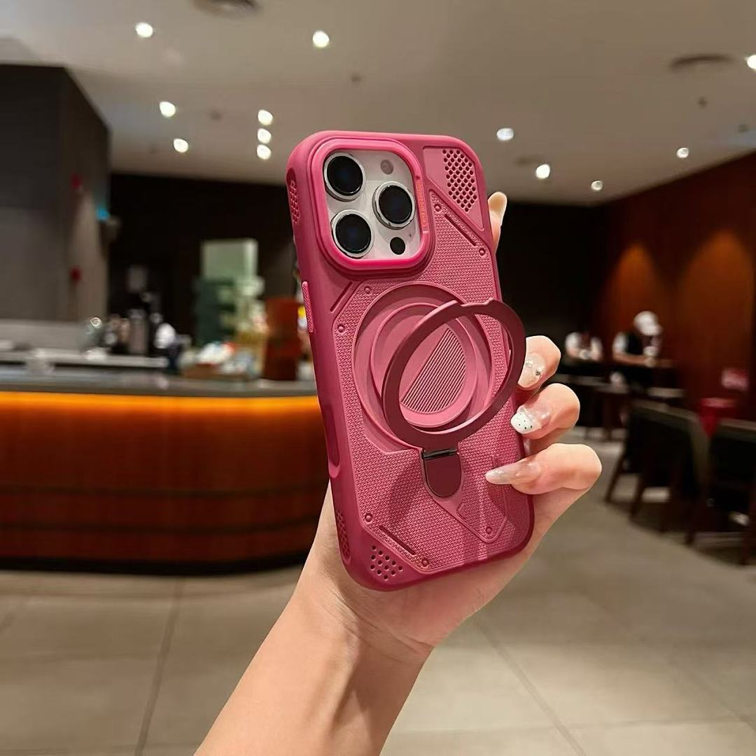 Magnetic Ring Stand Phone Case