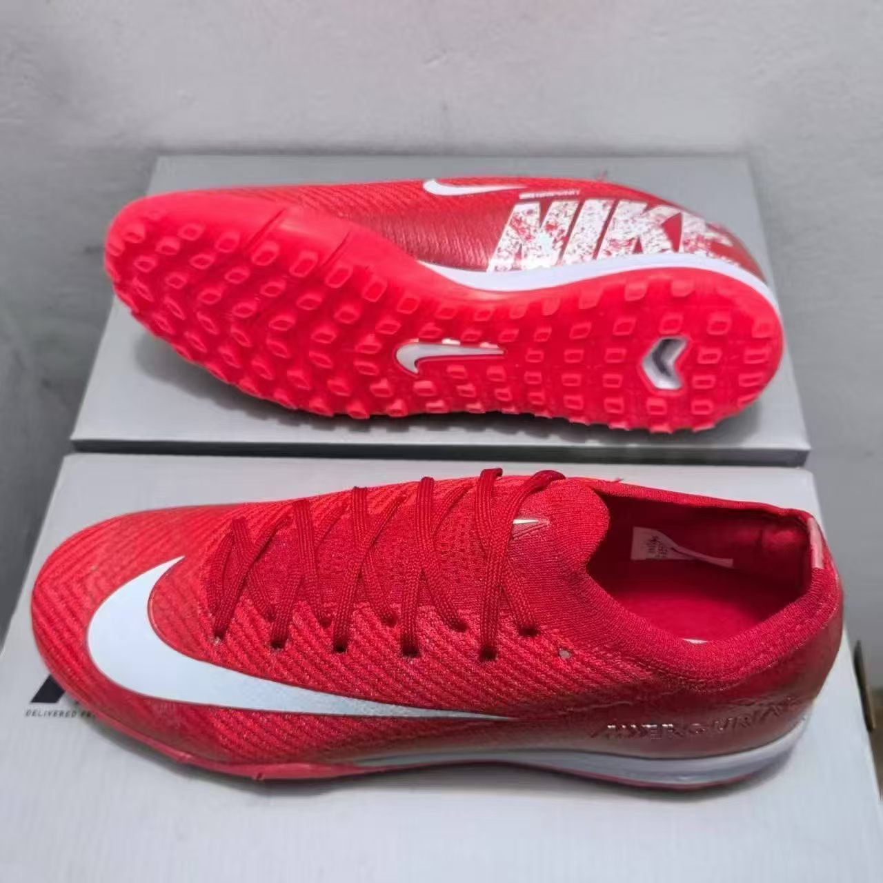 Nike Red Turf Soccer Shoes