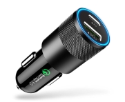 C71 38W Dual-Port USB-A and USB-C Car Charger