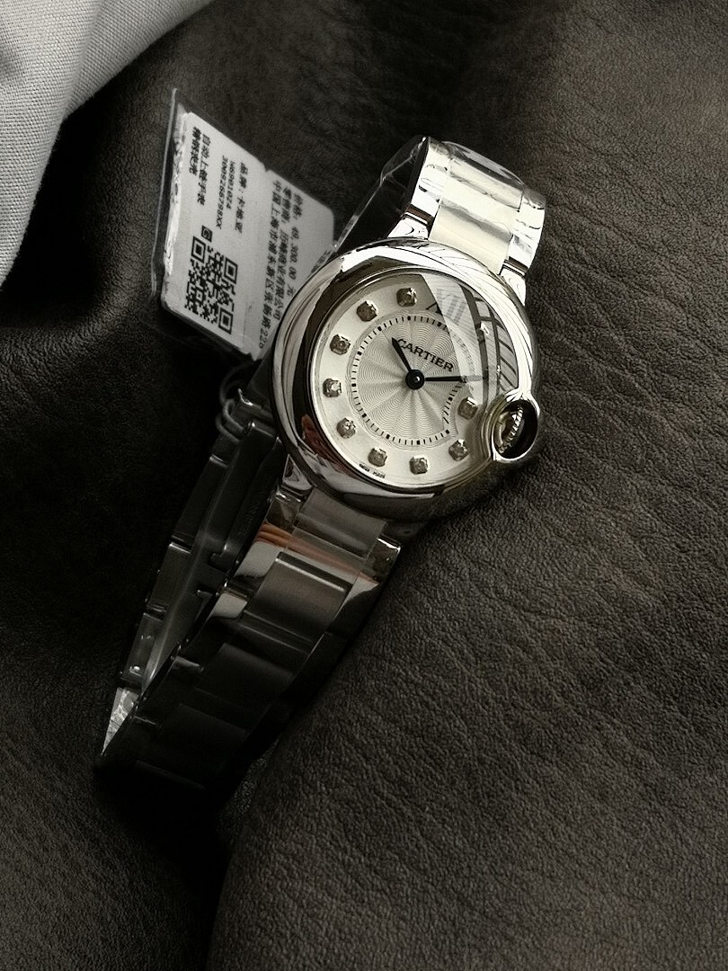 Cartier Silver Bracelet Wristwatch