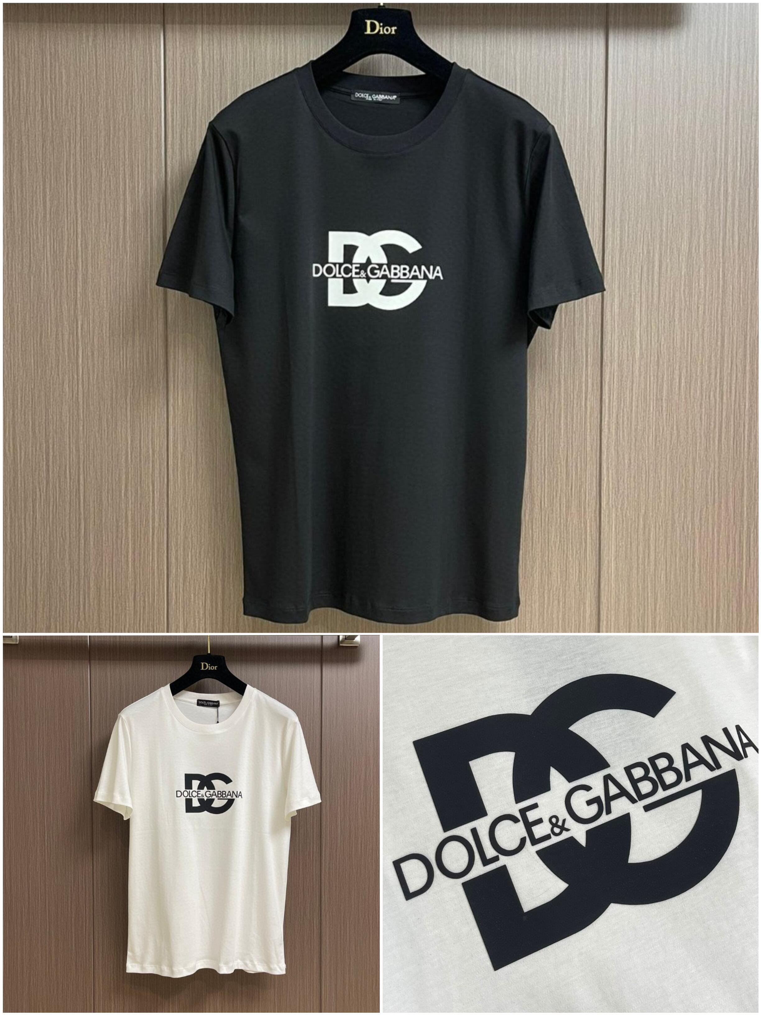 Dolce & Gabbana Overlay Logo T-Shirt