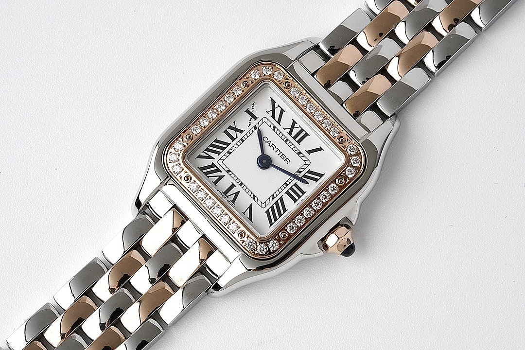 Cartier Two-Tone Square Watch