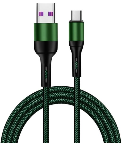 F229 Braided Aluminum Alloy USB to USB-C Cable