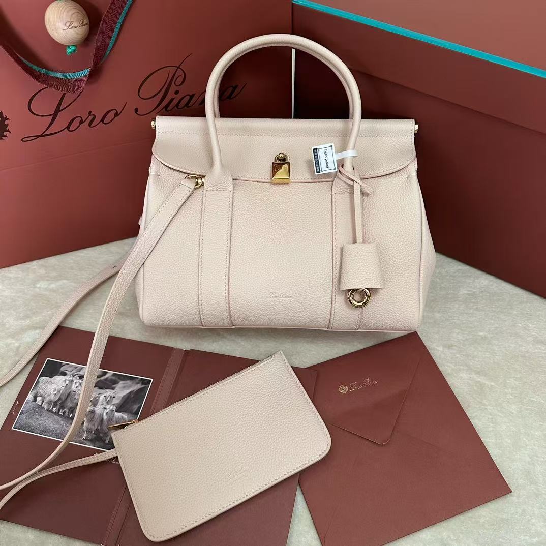 Loro Piana Top-Handle Handbag Set