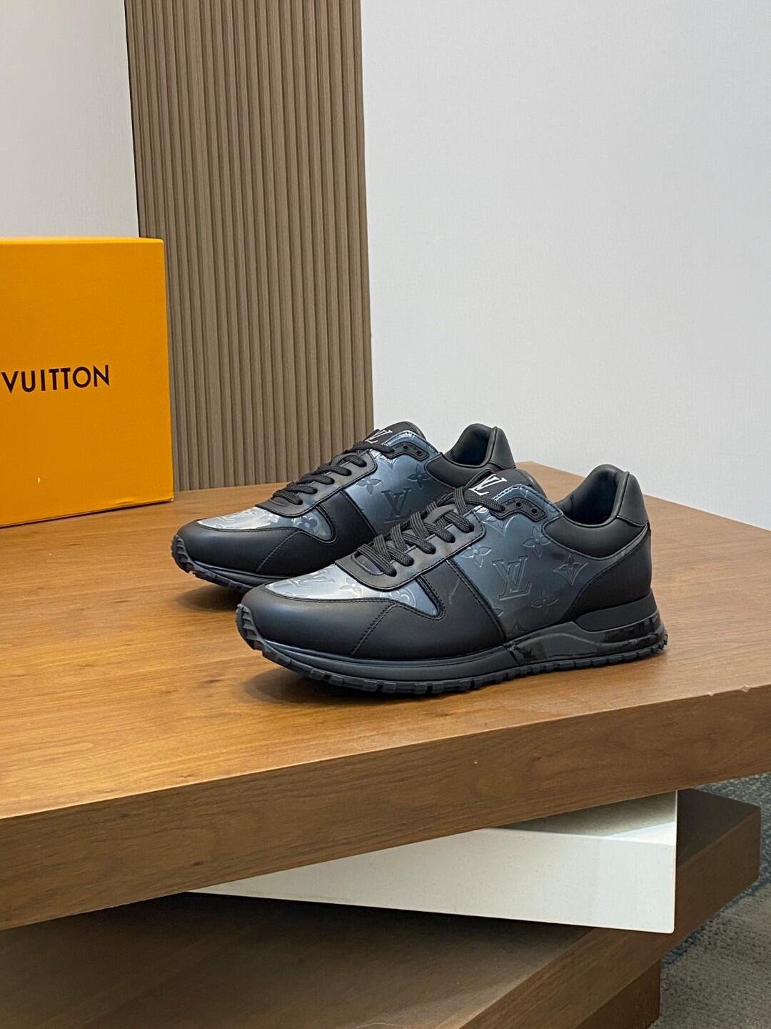 Louis Vuitton Monogram Panel Runner Sneakers