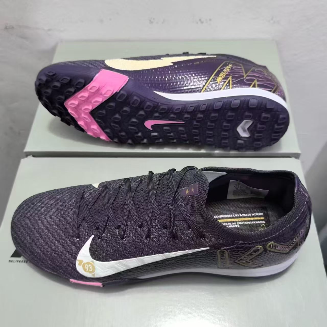 Nike ZoomX Purple Turf Shoes